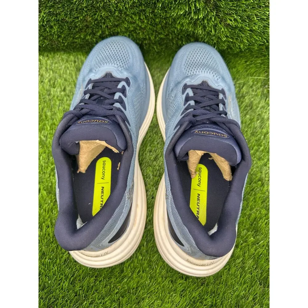 Saucony Triumph 24 S101894-1001 Athletic Sneaker Men's 10W Blue Mesh Cushioned